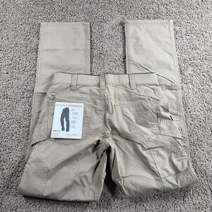 Dovetail Workwear NWT Britt‎ X Women's Tan Straight Leg Ripstop Work Pants 4x34